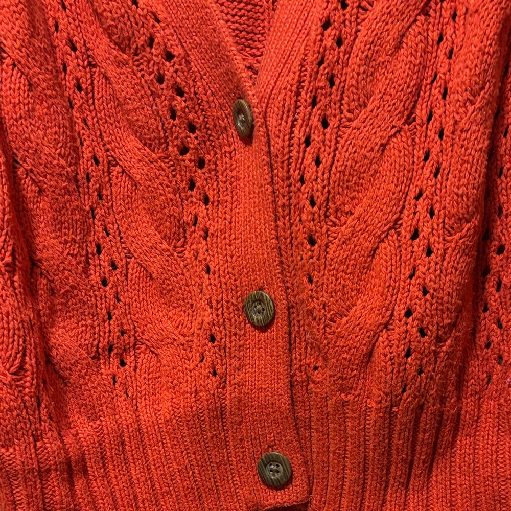 Universal Thread Red Knit Cardigan - Picture 3 of 5